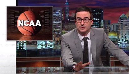 John Oliver takes on the NCAA and March Madness