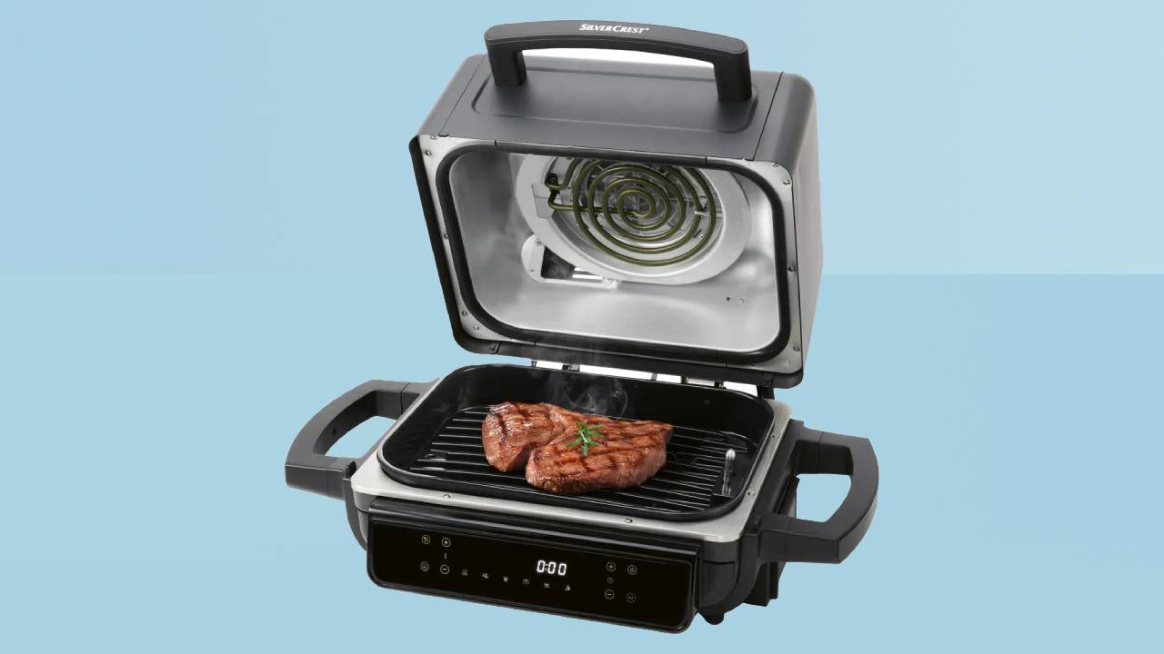 Silvercrest Air Fryer with Grill &amp; Smoker