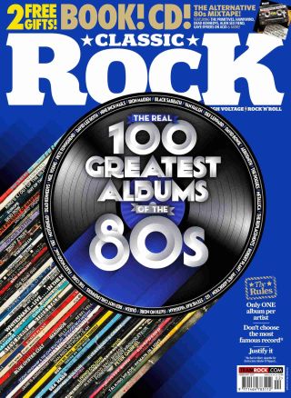 The cover of Classic Rock issue 232 featuring the Real 100 Greatest Albums Of The 80s