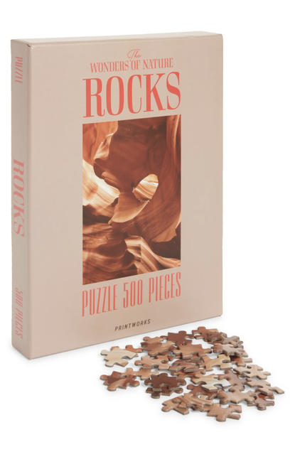 Printworks The Wonder of Nature Rocks 500-Piece Puzzle