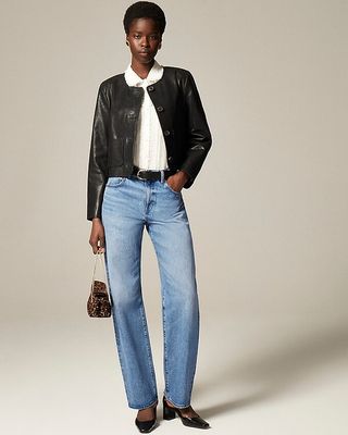 High-Rise Relaxed Straight Jean