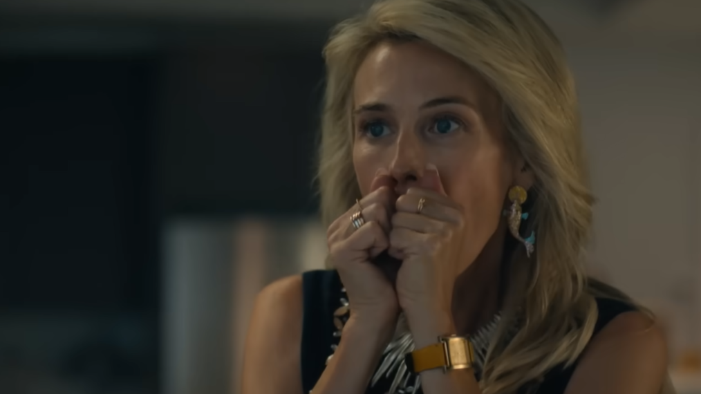 Wynn Everett in a still from the trailer for Chad Powers