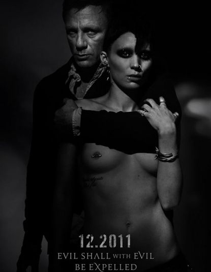 The Girl With The Dragon Tattoo - Rooney Mara and Daniel Craig