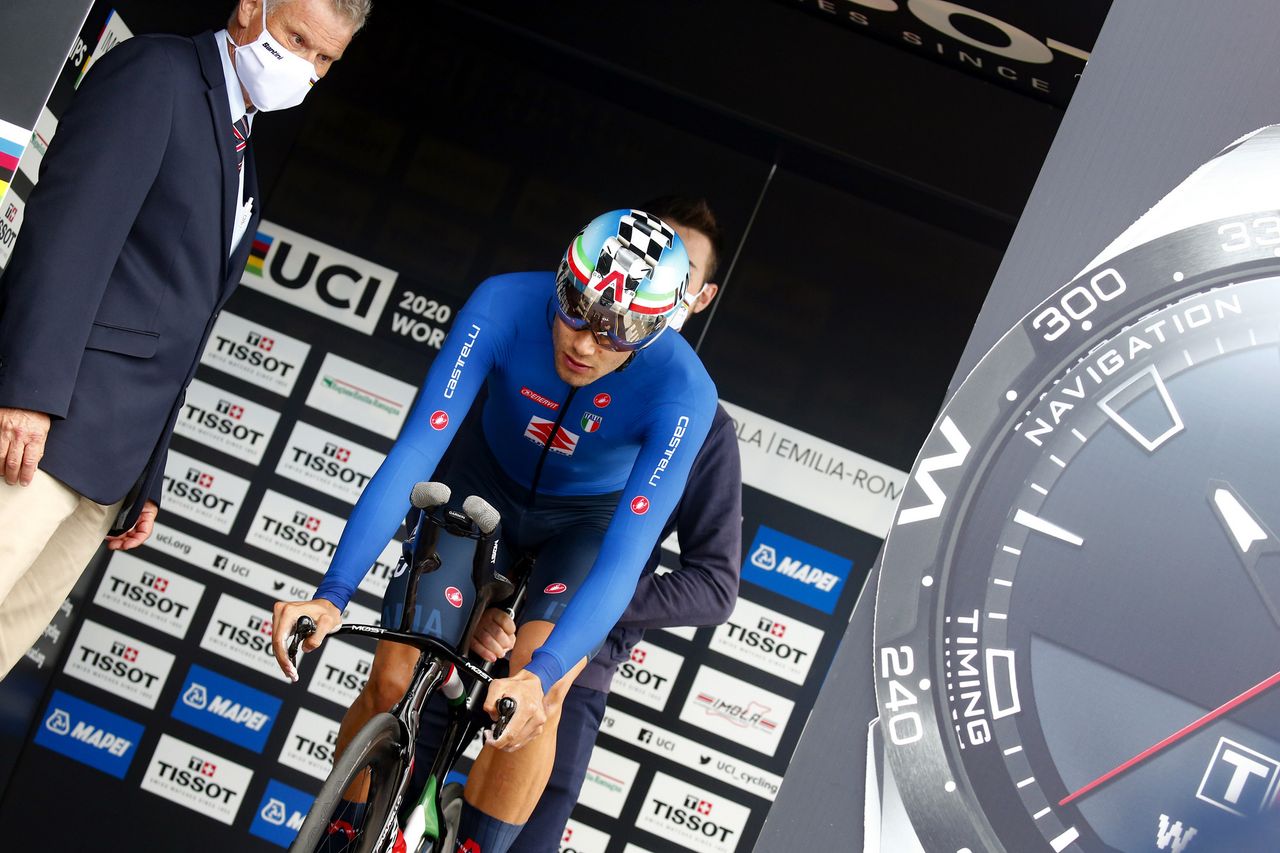 Road World Championships Imola 2020 - Men Elite Time Trial - Imola - Imola 31,7 km - 25/09/2020 - Filippo Ganna (ITA - Team Ineos) - photo Ilario Biondi/BettiniPhoto&Acirc;&copy;2020