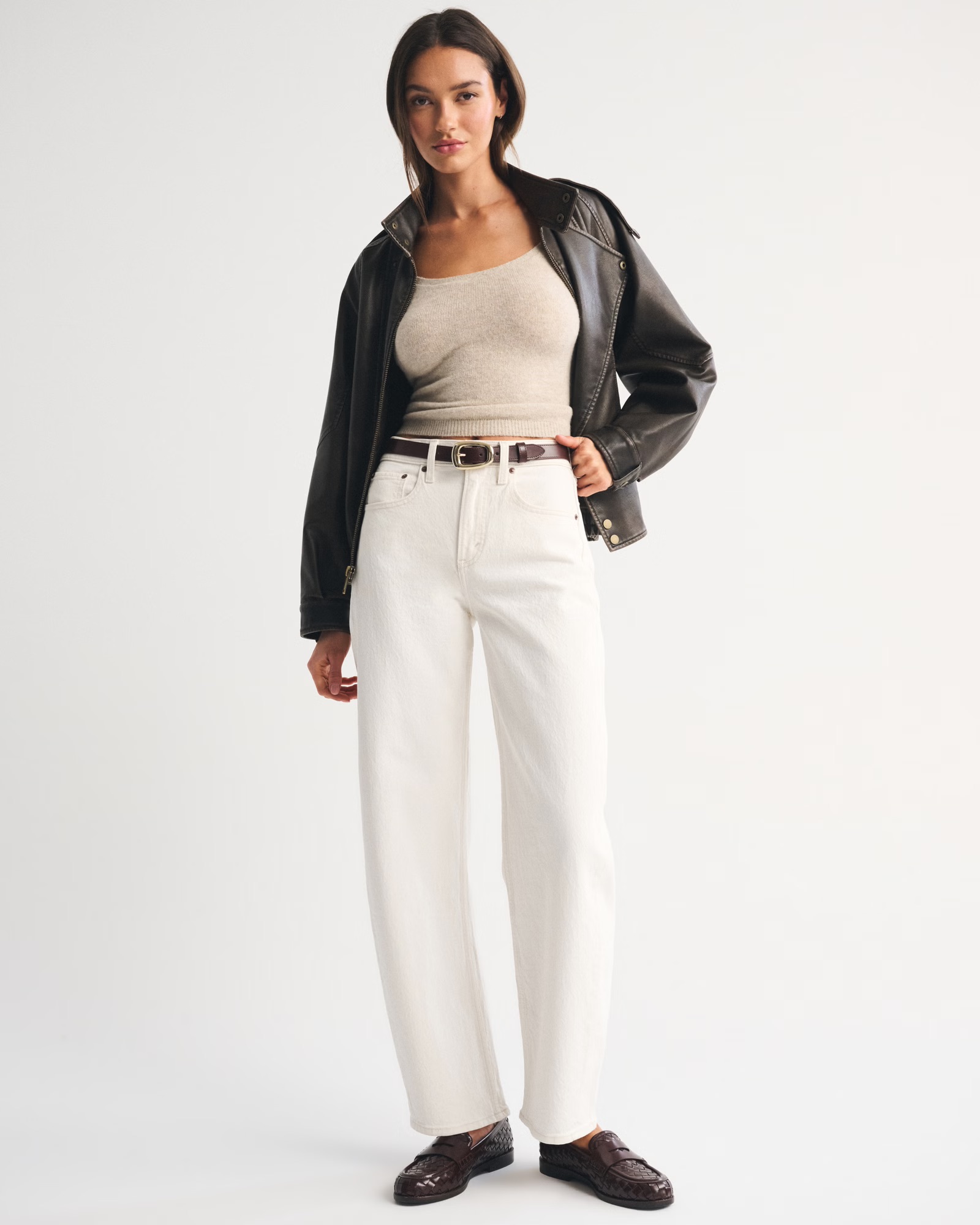 High Rise Barrel Jean