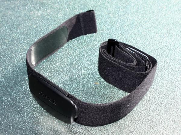The new premium heart rate strap is heaps more comfortable to wear than traditional styles and the electrodes instantly pick up signals.