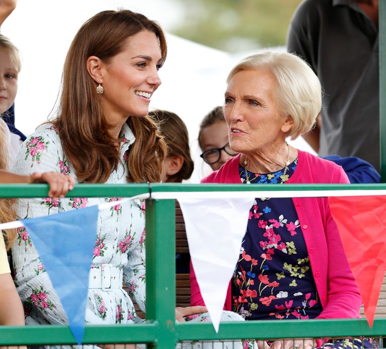 Duchess of Cambridge and Mary Berry