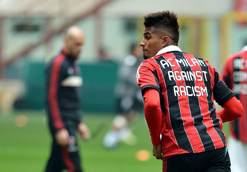 Kevin-Prince Boateng racist abuse AC Milan Pro Patria