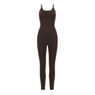 Workouts based on star sign: ADANOLA Ultimate scoop-neck stretch-woven unitard