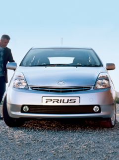 Toyota Prius car used by new taxi company