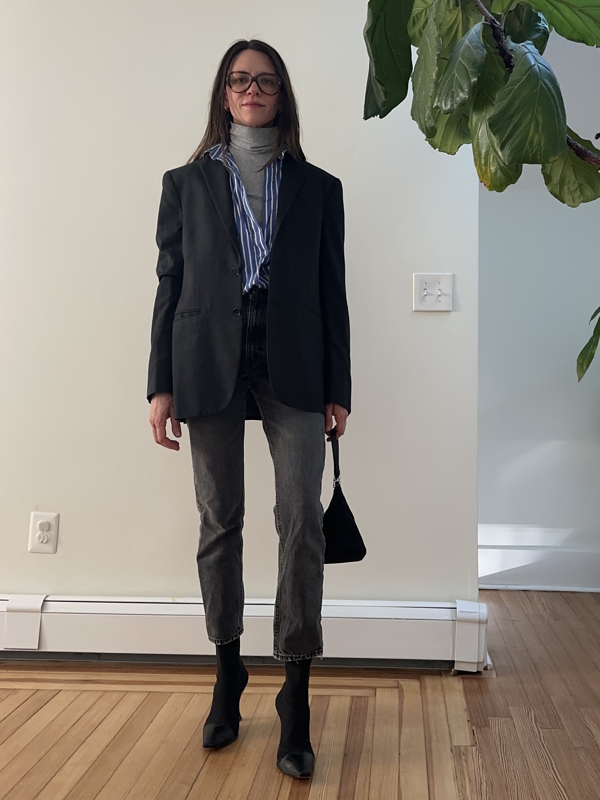 Julia Gall wearing office outfits