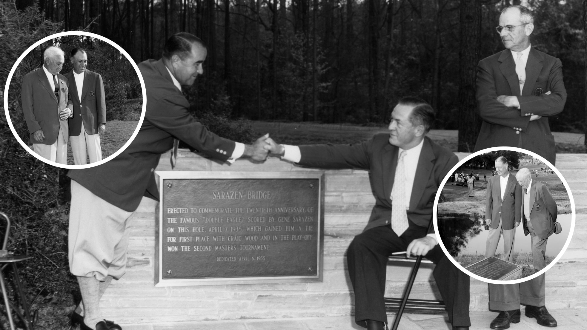 Famous golf bridges Augusta