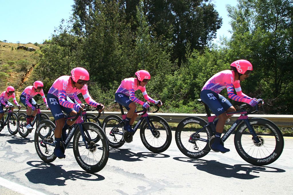 EF Pro Cycling in the Tour Colombia TTT