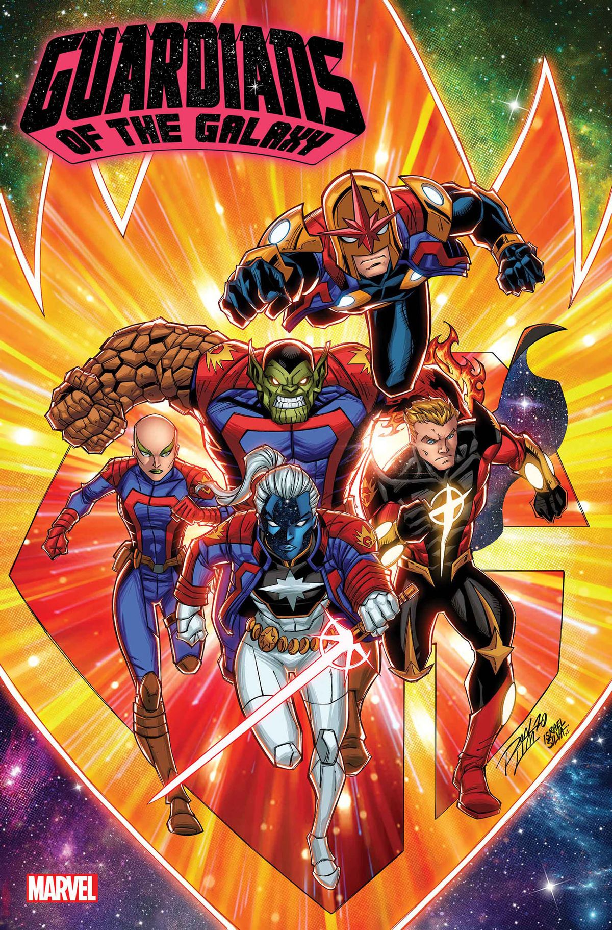 SIMONE BIANCHI rare MARVEL VILLAINS art LARGE print SIGNED limited 2014 LAST TWO