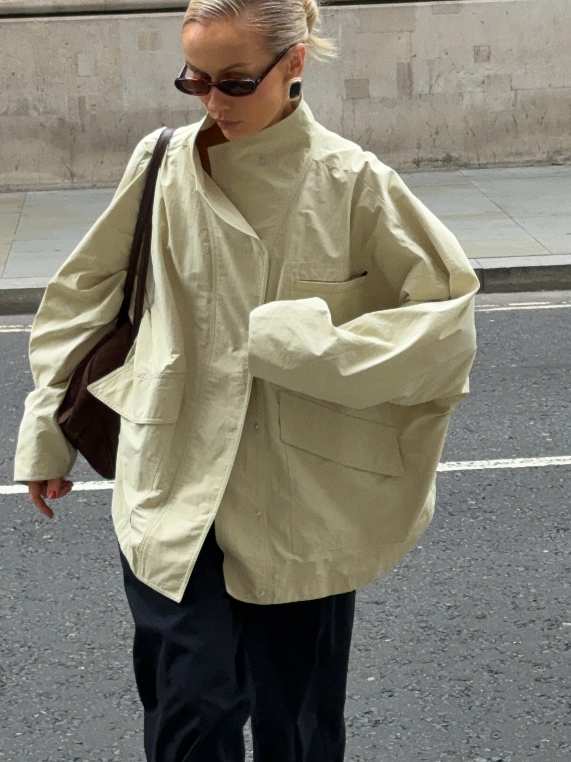 The Arden Coat in Canvas - Xs