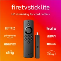 Fire TV Stick Lite with Alexa Voice Remote Lite: $29.99 $11.99 on Amazon 
Save $18.00 -