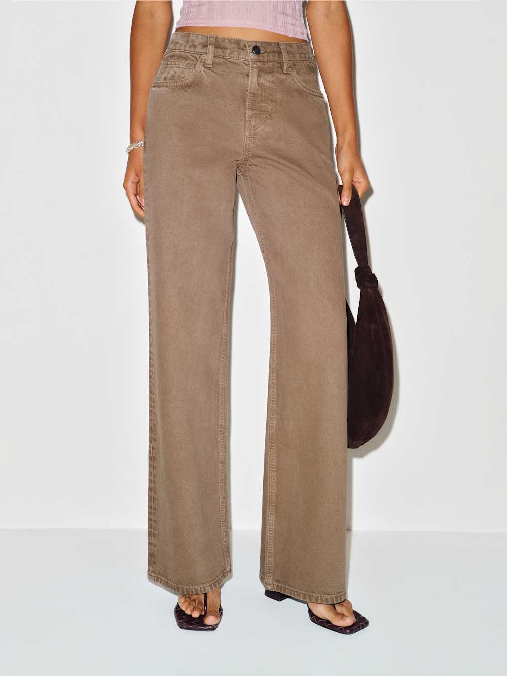 Cary Low Rise Slouchy Wide Leg Jeans