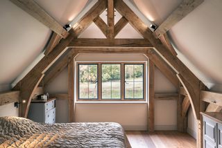 cottage extension ideas - cottage extension oak frame additional bedroom by living oak Mark Hazeldine