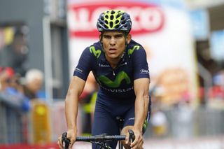 Andrey Amador on stage 19 of the 2015 Giro d'Italia (Watson)