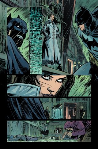 Detective Comics #1070 preview page featuring Batman