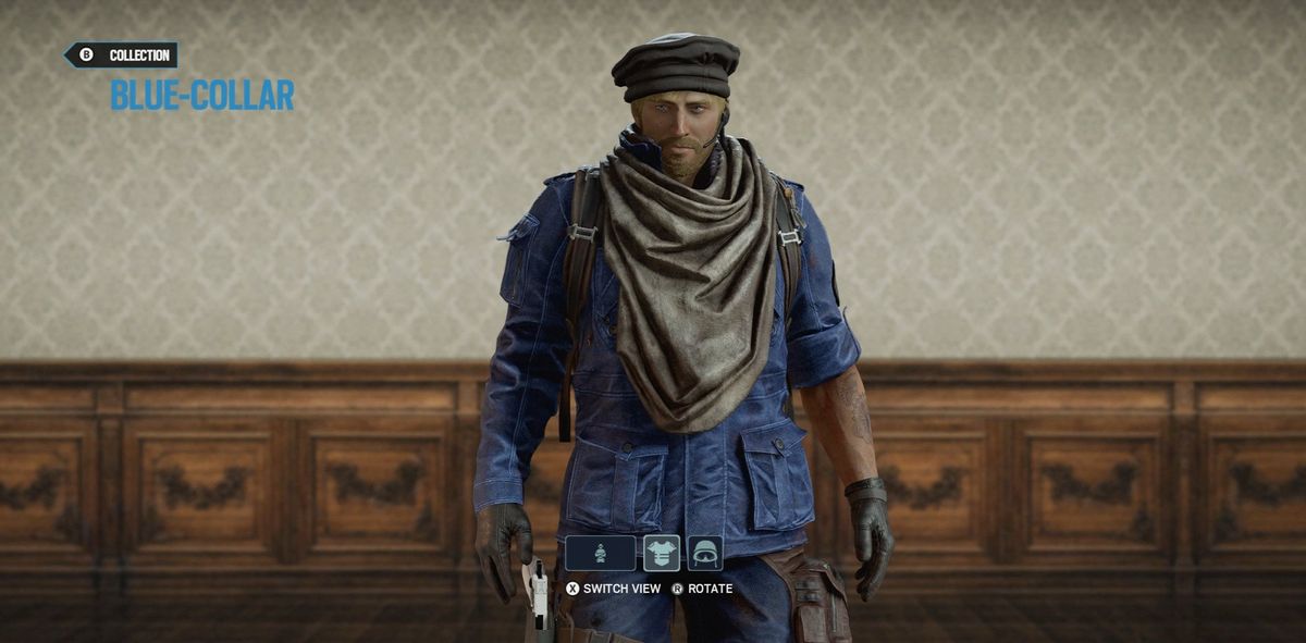 Rainbow Six Siege Blue-Collar Uniform (Maverick)