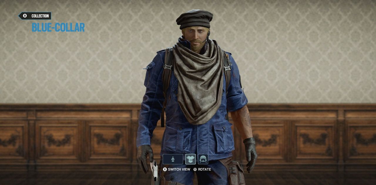 Rainbow Six Siege Blue-Collar Uniform (Maverick)