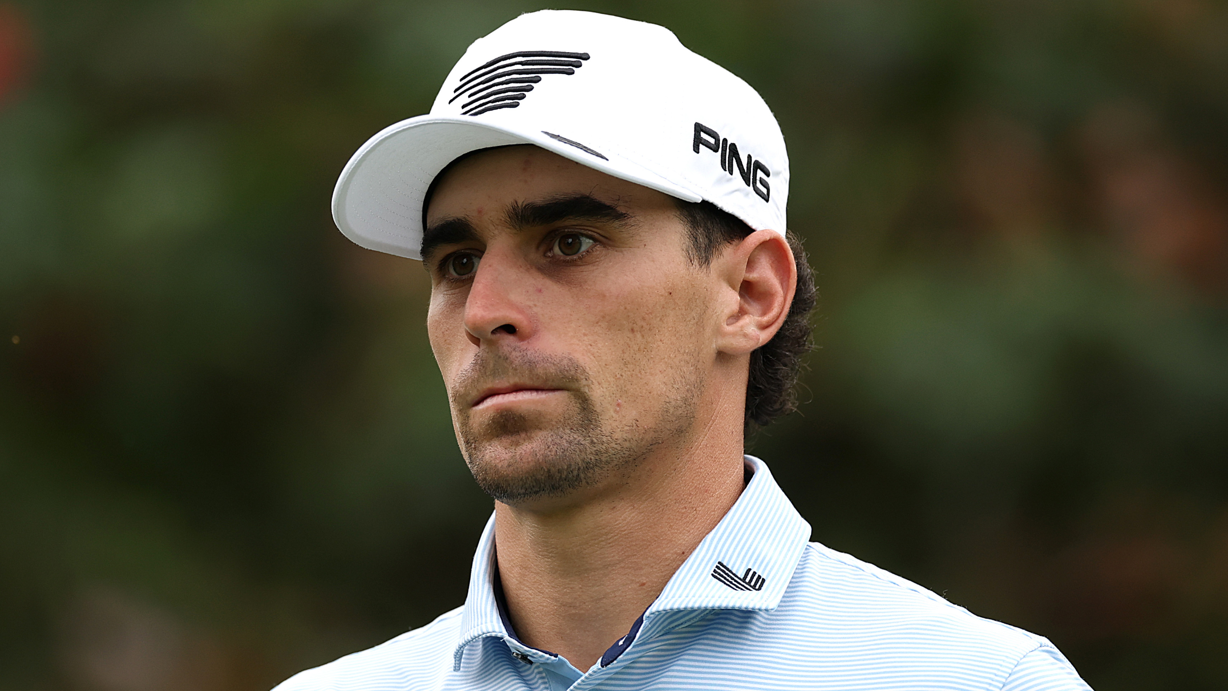 Joaquin Niemann during a tournament