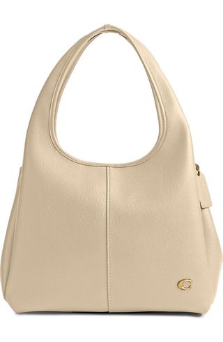 Lana Polished Pebble Leather Shoulder Bag