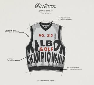 Jason Day's Championship vest