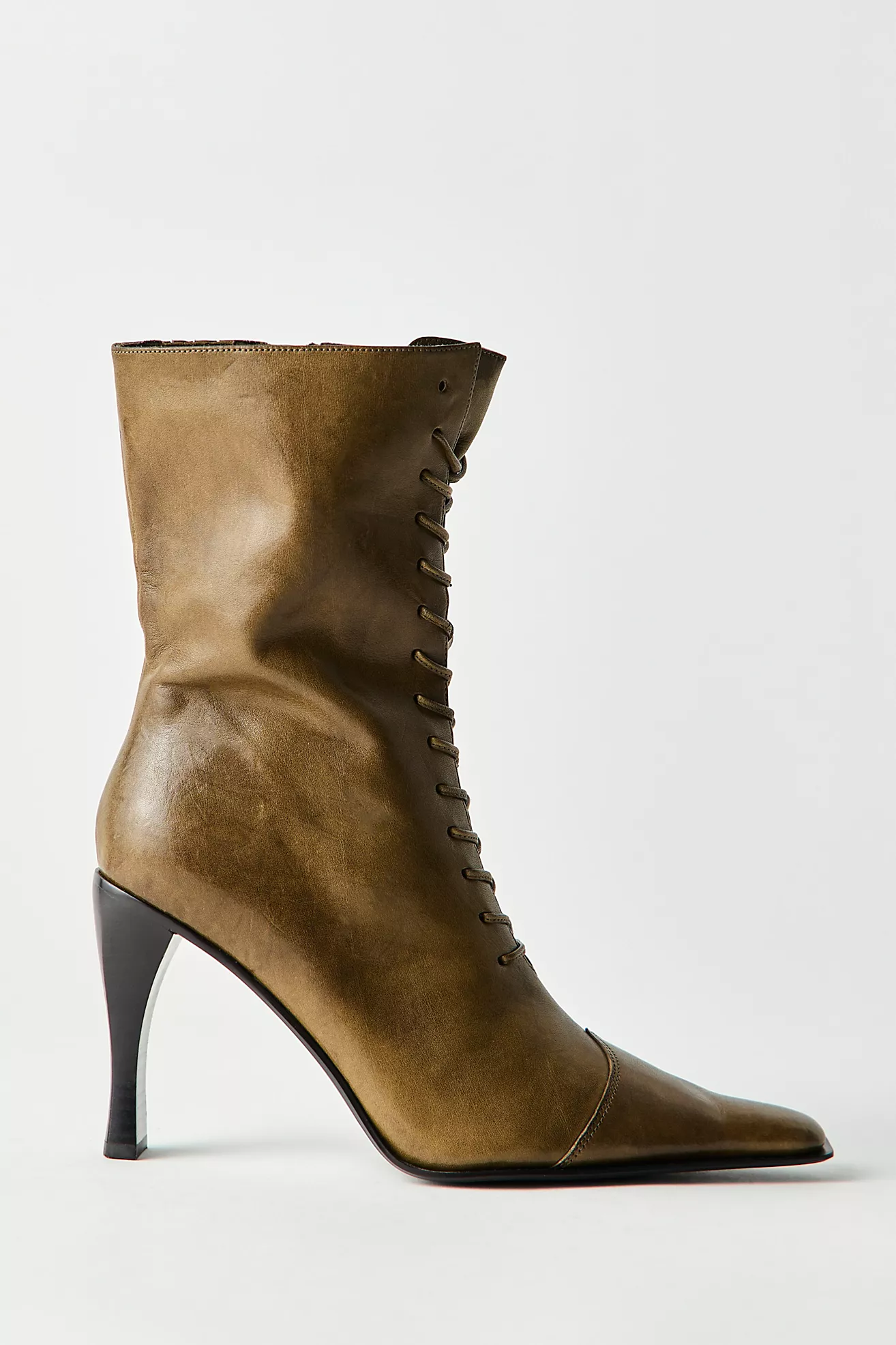 Sweet Talker Lace-Up Boots
