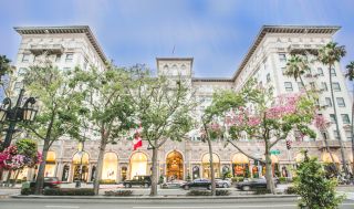 Bev Wilshire hotel facade