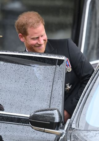 Prince Harry leaving London for California