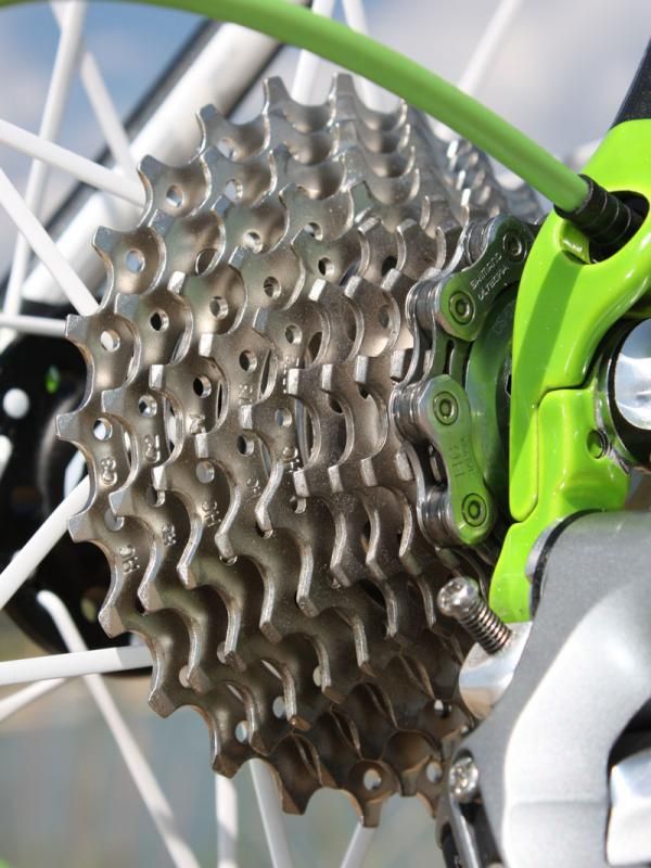 The new cassette shaves a couple of grams but otherwise provides the same silky-smooth chain movement between cogs we're used to seeing from Shimano.