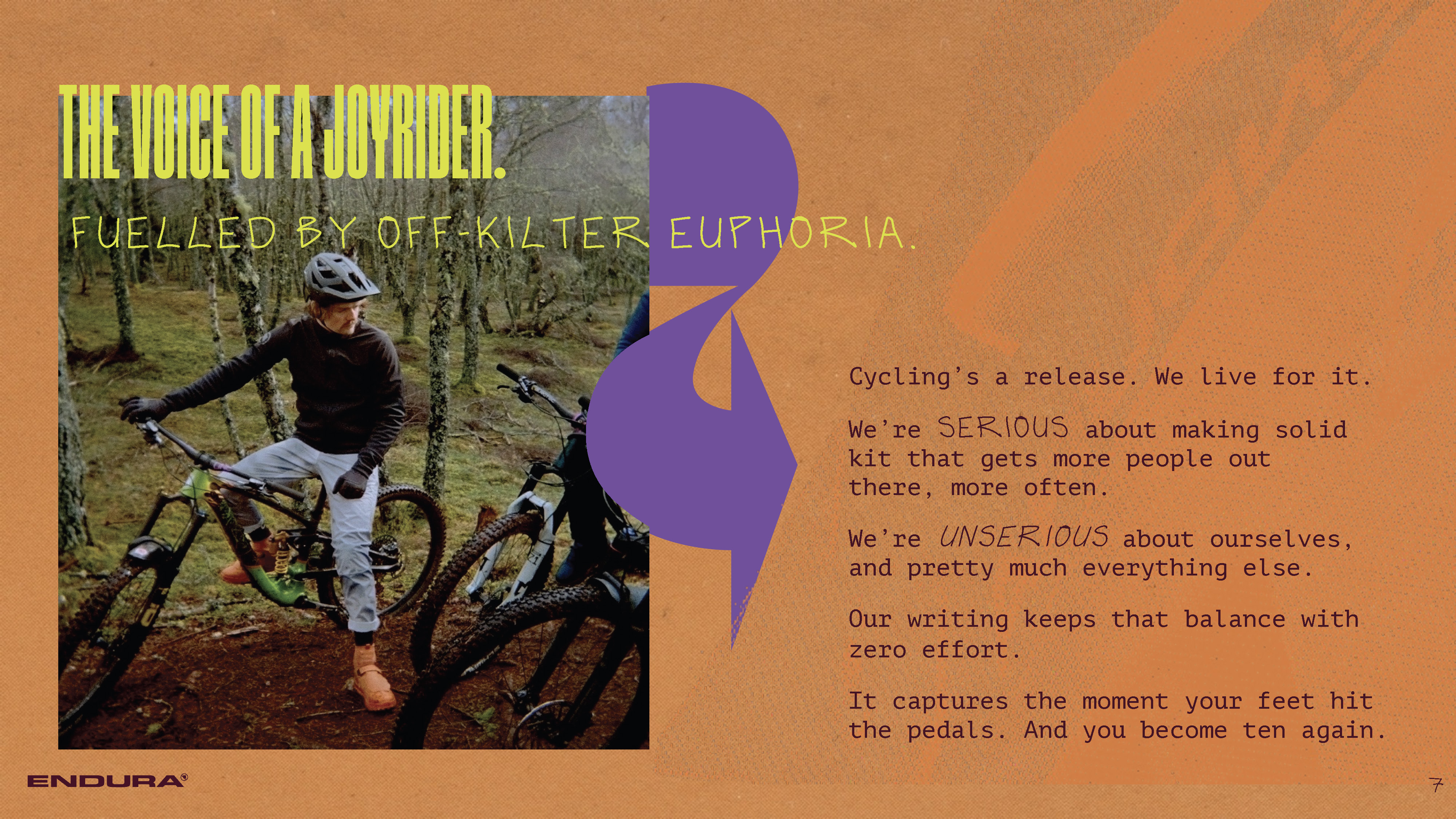 Endura tone of voice guidelines