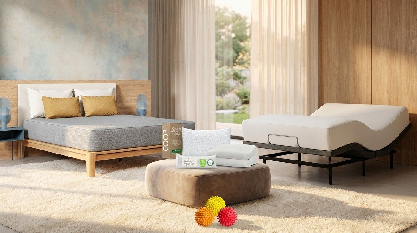 Back pain ruins my sleep if I don’t have the right bed and pillow – here are the products I recommend if you’re also having trouble sleeping with hip or back pain