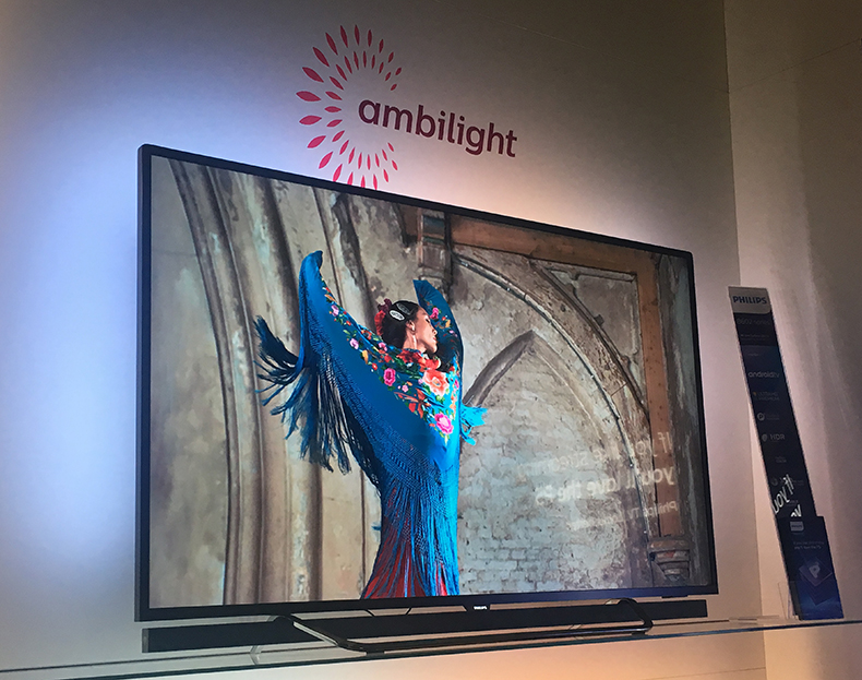 The 8602 is Philips's first quantum dot 4K LCD TV