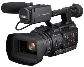 JVC's first NDI-compatible broadcast camera.