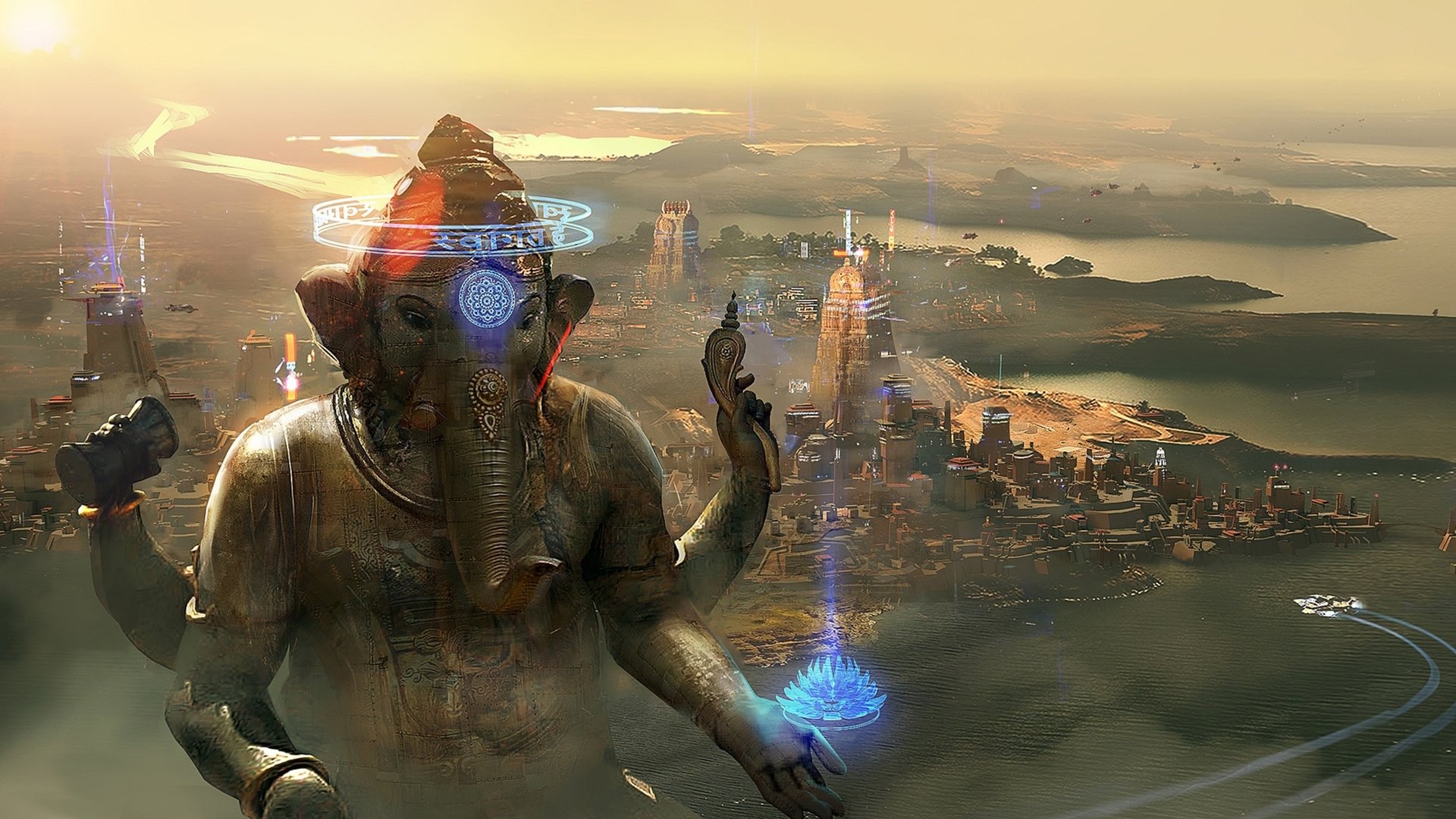 Beyond Good and Evil 2 screenshot of religious monument