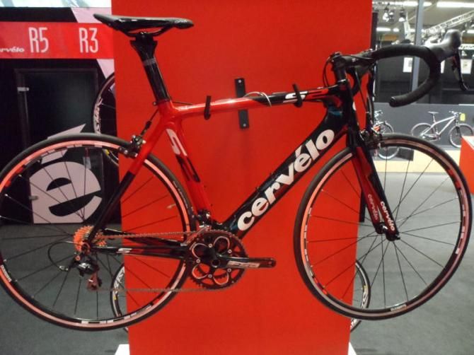 The Cerv&eacute;lo S2 aero road bike, as seen at Eurobike 2013