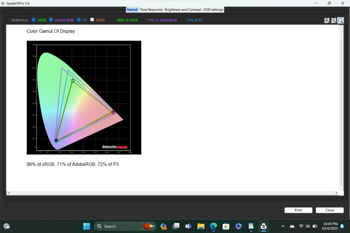 Surface Laptop Go 3 display metrics