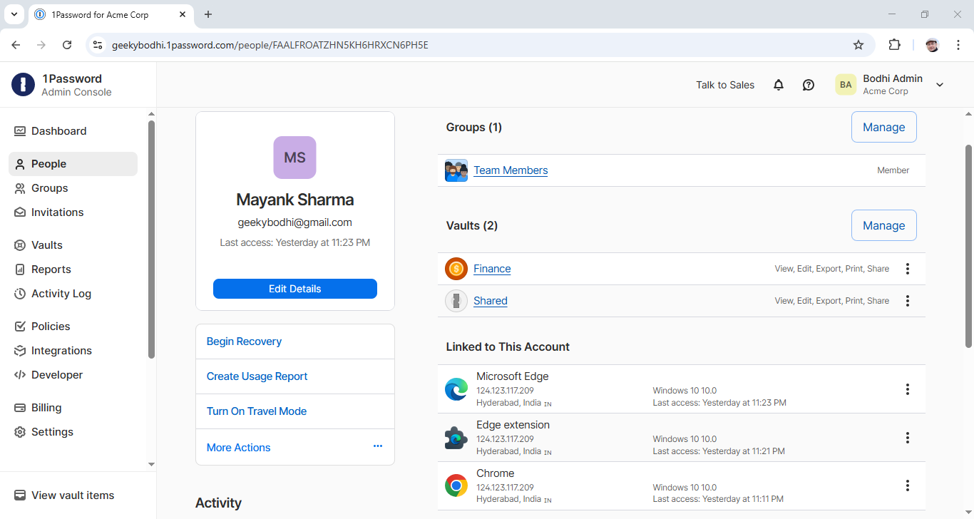1Password business plan review