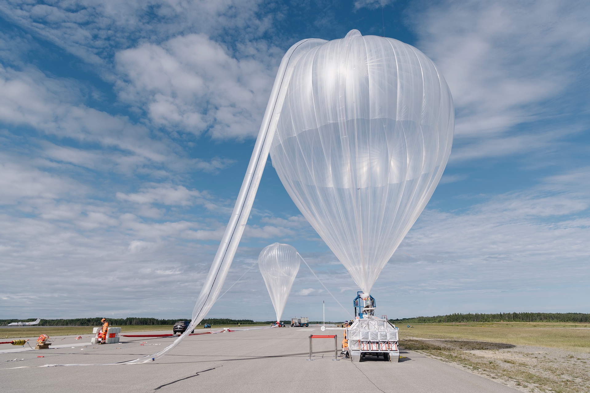Canadian space balloon launch