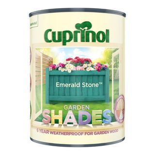 Cuprinol new shade in Emerald Stone 