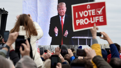 Donald Trump's 'March for Life' in January 2020