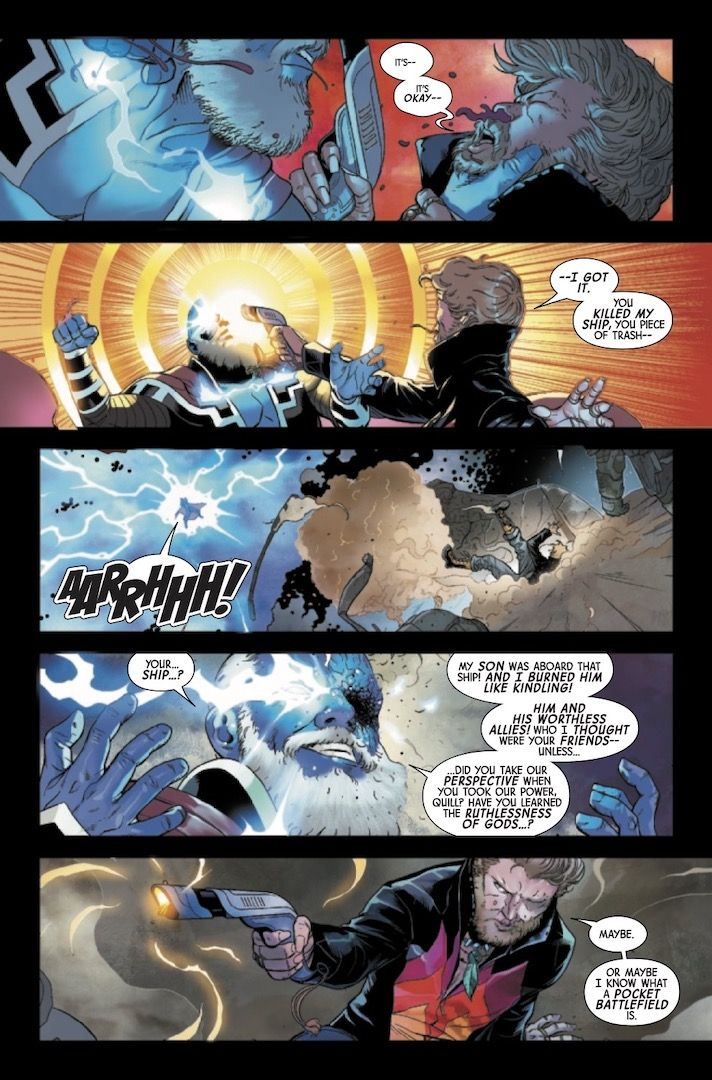 Page from Guardians of the Galaxy #12