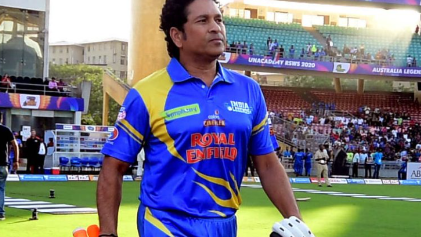 Indian cricketing legend Sachin Tendulkar