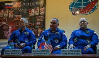 Expedition 39 Press Conference (Seated)