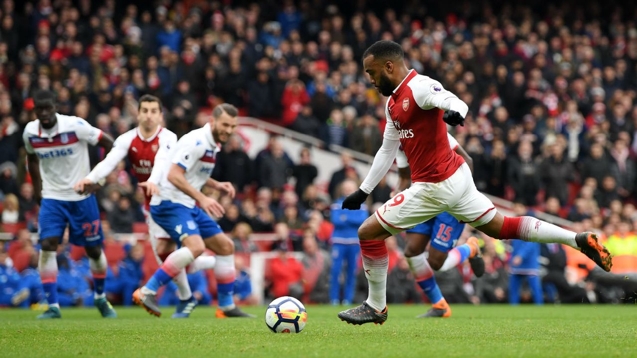 Alexandre Lacazette Arsenal vs. CSKA Moscow Europa League