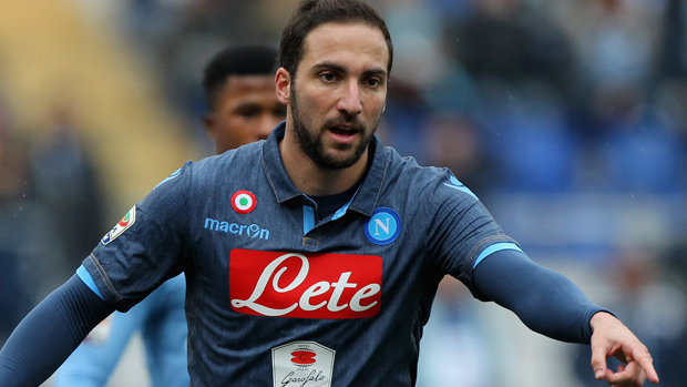 Gonzalo Higuain of SSC Napoli 