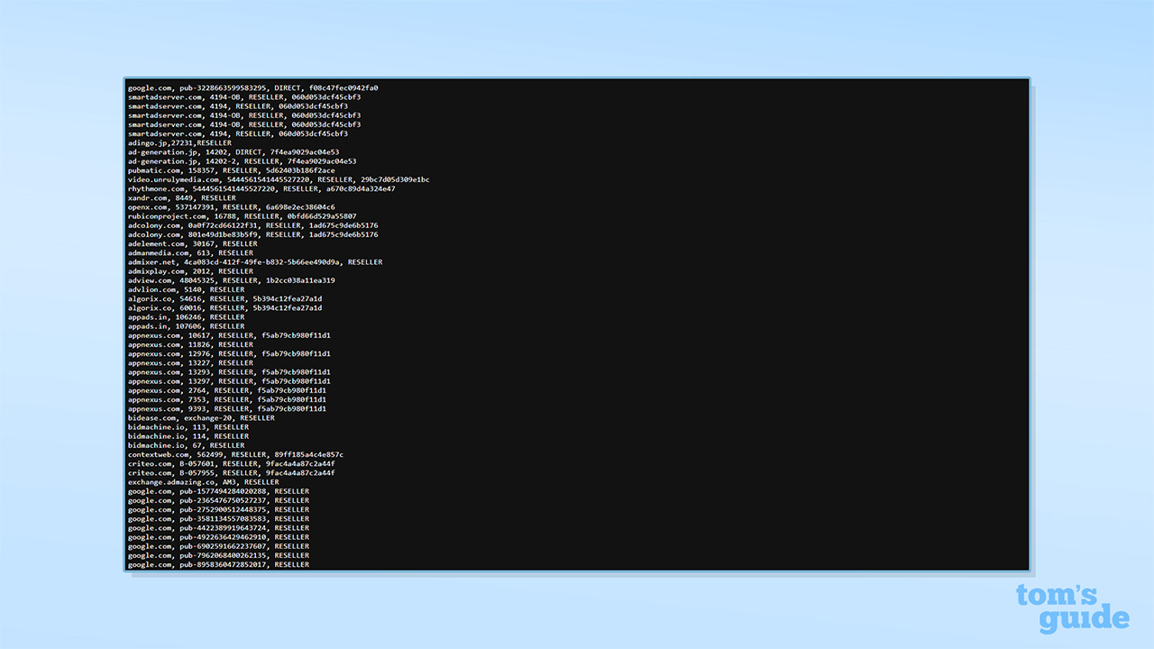 Screenshot of Karastm's website link
